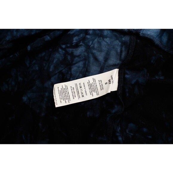 Ever Sassy Blue tie-dye tank top and open cardigan 2 piece set Small - Picture 8 of 9